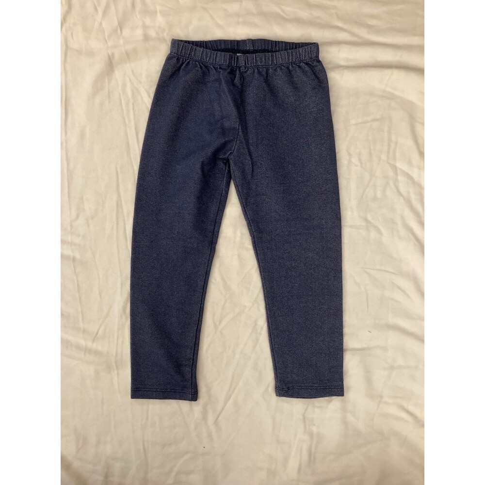 Size 5 Nannette Kids girl clothes - 1 piece pants | solid blue theme